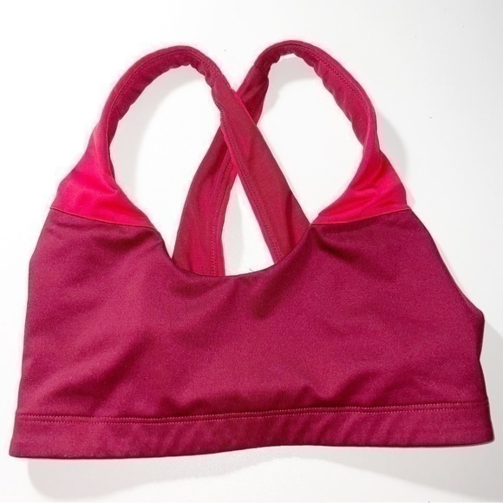 Victoria’s Secret Red Colorblock Sports Bra